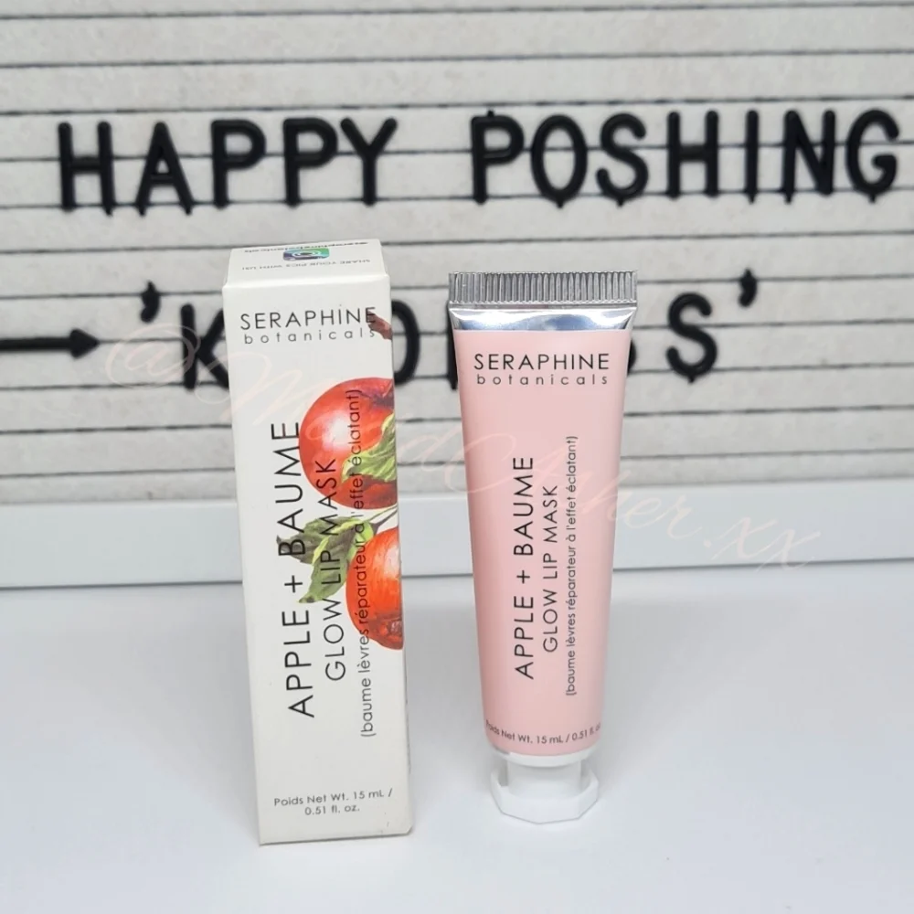 Seraphine Botanicals: Apple + Baume Glow Lip Mask -BNIB!